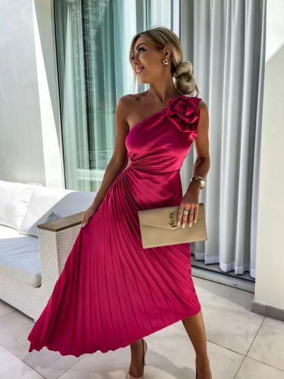 Ins Petaled Dress